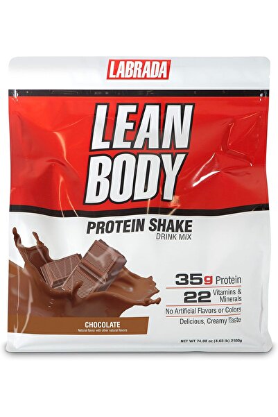 Labrada Lean Body All-in-1 Chocolate Meal Replacement Shake, 35g Protein, Whe...