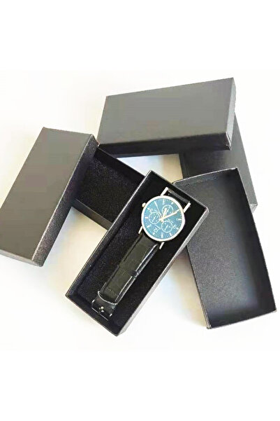 Choice black Watch Box, Black Cardboard Watch Storage Box Jewelry Watch Trave...