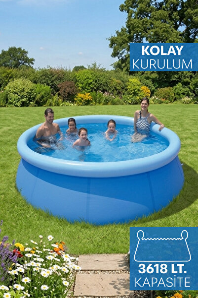 St Morritz Blooma Yuvarlak Aile Havuzu 305cm x76cm - Fiyatı, Yorumları