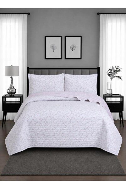 Çeyiz Diyarı Laura Fiber Filled Double 240X260 cm Bedspread Lilac