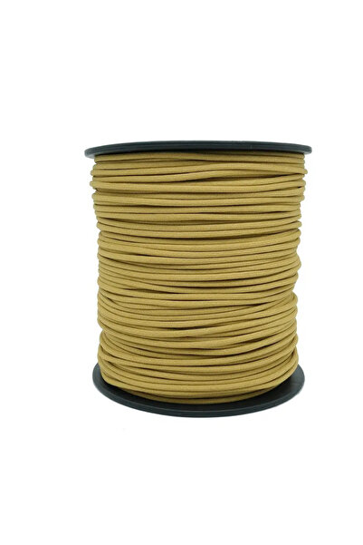 PARACORD Bracelet, Outdoor and Hobby Cord 4 mm Gold 5 Meters