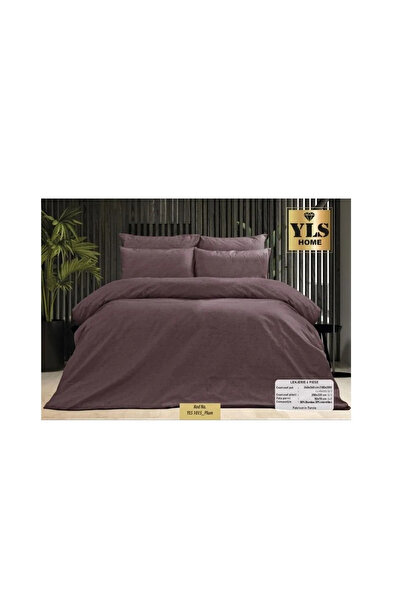 yls home Lenjerie pentru pat dubla 4 piese, 2 persoane , 220X240 cm