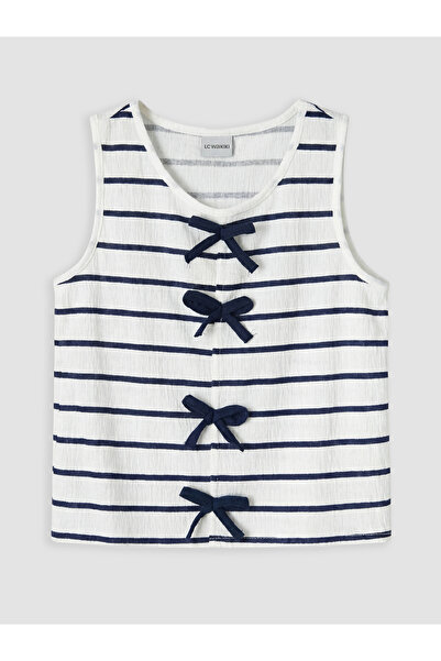 LC Waikiki Bow Detailed Girls' Tank Top