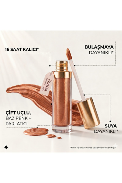 FENİSA Ruj - Unlimited Beauty - FL002 Luminous Couper - Uzun Süre Kalıcı Parl...