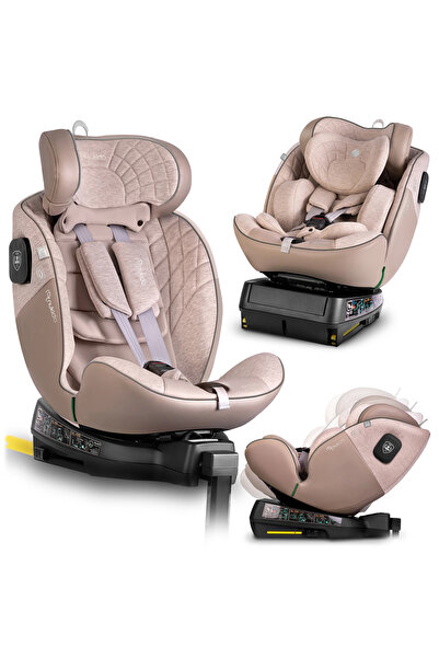 SMARTIC Κάθισμα αυτοκινήτου Nukido Aero Line Μπεζ 0-36 κιλά ISOFIX