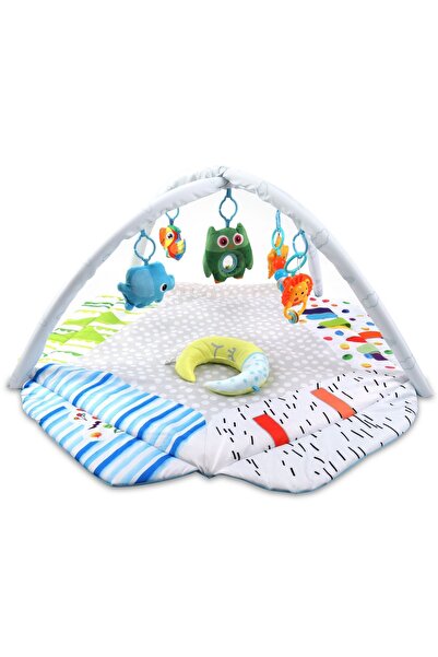 Milly Mally TinyMini JL633-1A Saltea de joacă educativă 2-în-1: Lumea bebeluș...