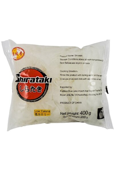 H&S Asia Σιρατάκι ίσια (λεπτά) νουντλς από αλεύρι κόντζακ, 400γρ.