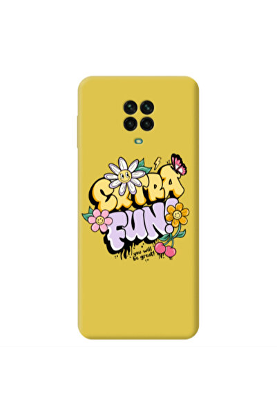 Other Xiaomi Redmi Note 9 Pro Extra Fun Yellow Colored Silicone TPU Θήκη