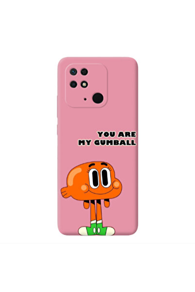 Other Xiaomi Redmi 10C You are my gumball Pink Colored Silicone TPU Θήκη