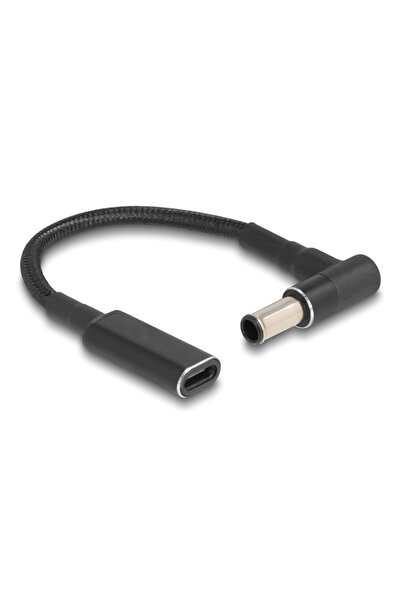 POWERTECH καλώδιο τροφοδοσίας CAB-UC065, USB-C σε Sony 6.0x4.3mm, μαύρο