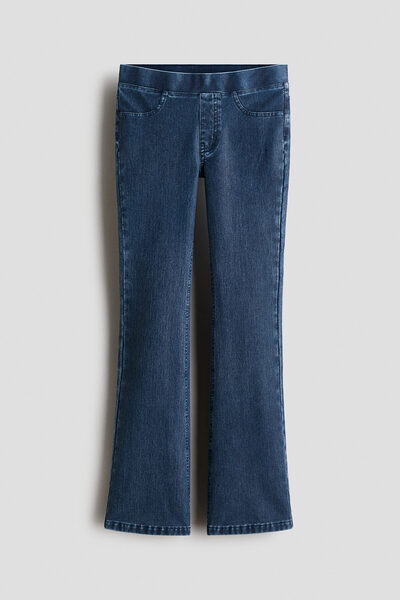 H&M Kot Görünümlü İspanyol Paça Jegging