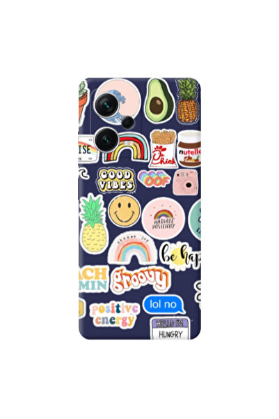 Other Xiaomi Poco X5 Good vibes Dark blue Colored Silicone TPU Θήκη