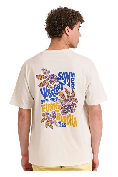 Funky Buddha T-Shirt FBM011-055-04 – Off White - xl