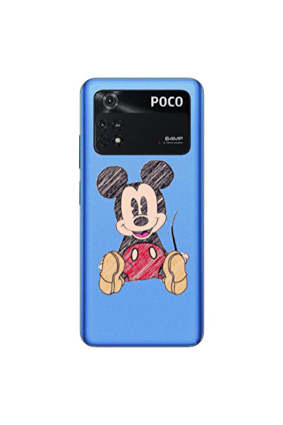 Other Xiaomi Poco M4 Pro 4G Mickey mouse 2 Transparent Silicone TPU Θήκη