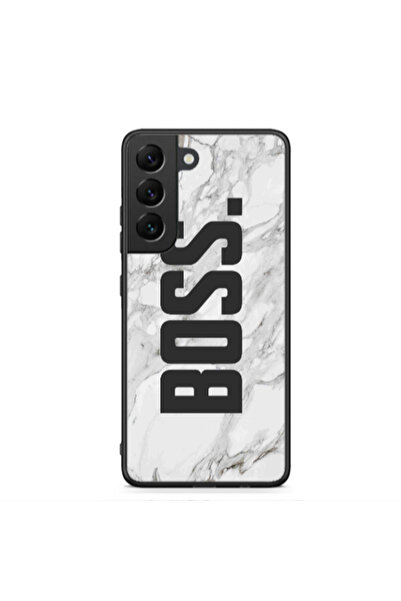 Other Samsung S22 Plus Marble Boss Black Glossy Θήκη