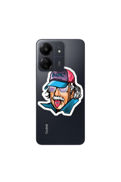 Other Xiaomi Redmi 13C Einstein Transparent Silicone TPU Θήκη