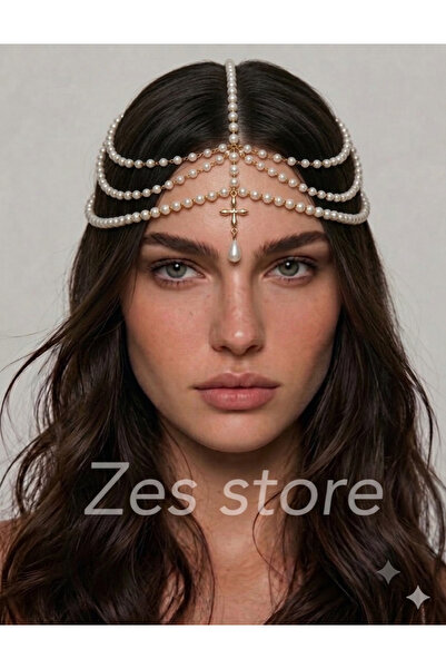 Zes Store hayalinizdeki ürün burada Pearl Hair Accessory, Elegant Bridal Acce...