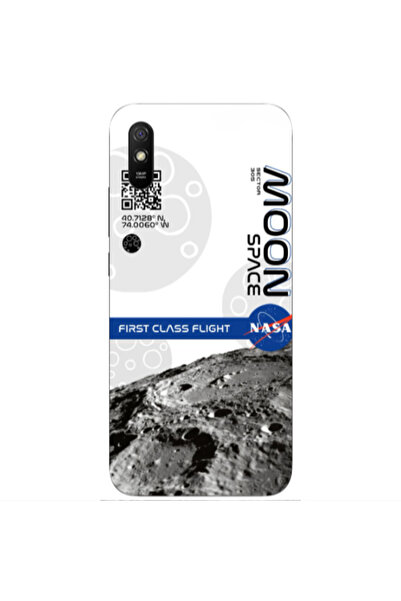 Other Xiaomi Redmi 9A Moon Space Transparent Silicone TPU Θήκη