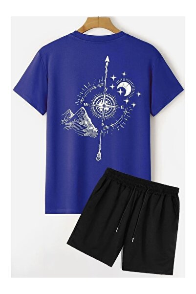 ZEMLİYA Sara Unisex Oversize Shorts Set Short Sleeve T-Shirt Comfortable Fit ...
