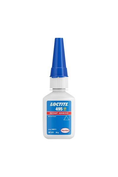 LOCTİTE 495, Instant Adhesive Glue 20g, Straw Color, Cyanoacrylate, for Gener...