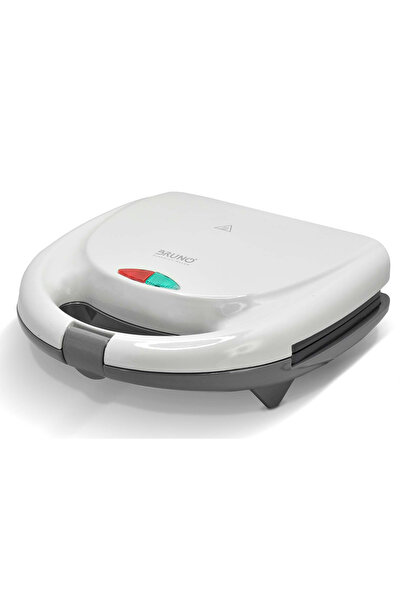 Bruno τοστιέρα BRN-0166, 2 θέσεων, 800W, αντικολλητικές πλάκες, λευκή