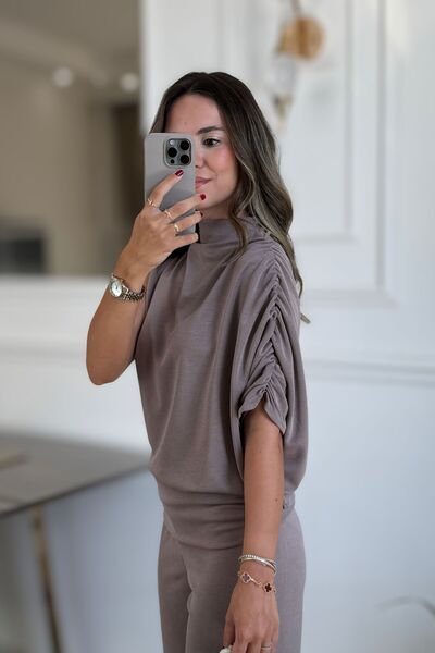 Sena Ceran Butik DÜŞÜK OMUZLU MODAL TAKIM