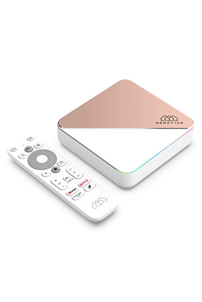 Homatics TV Box R 4K Plus, 4/32GB, WiFi, Google πιστοποίηση, Android 11
