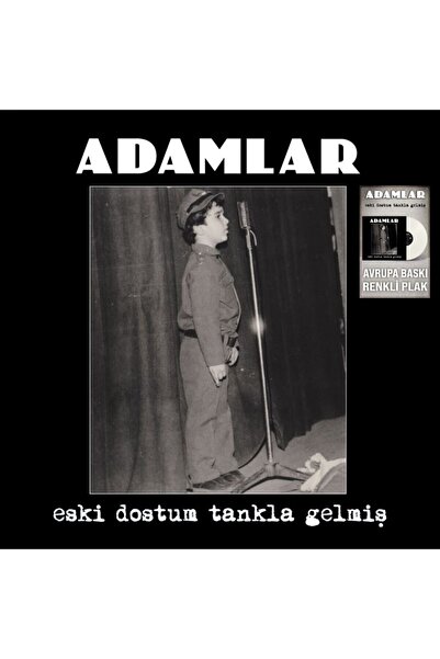 plakmarketi RENKLİ PLAK - Adamlar / Eski dostum tankla gelmiş (Avrupa baskı r...