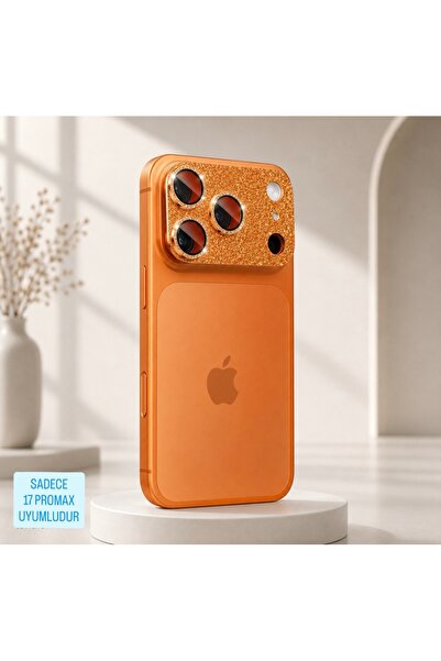 CAMCI Yeni Sezon Premium Kalite SADECE İPHONE 17 PROMAX UYUMLU Sade Şık Simli...
