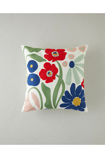 English Home Wildflower Kırlent Kılıfı 45x45 cm Multicolor