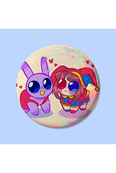 Choice83 bilibili z6 25x25mm The A-Animated D-Digital Circus Badges 25 32 44 ...