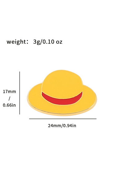 Choice6 Bandai XZ1807 Popular Anime Brooches Luffy Zoro Ace Sunny Go Backpack...