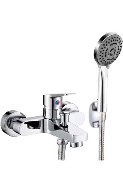 Generic Shower head, Wall-Mounted Shower Mixer Tap with Handheld Shower Set