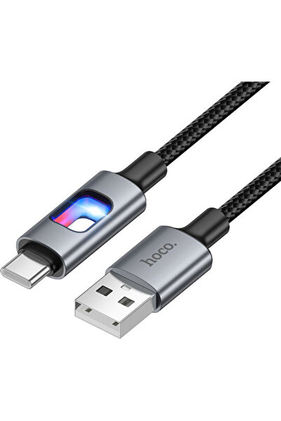 hoco. Hoco U144 Καλώδιο USB 2.0 USB-C αρσενικό - USB-A 60W Μαύρο 1.2μ (HC-U14...