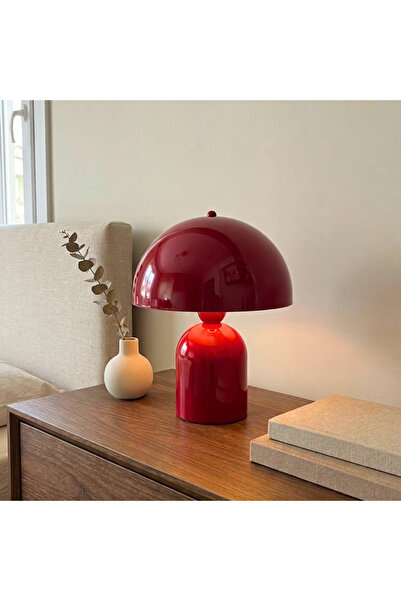 BY-LAMP Soho Kırmızı Metal Masa Lambası | ByLamp