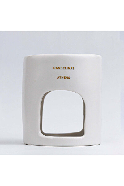candelinas Premium holder for scented candle Lunar Wax Melter White TEALIGHT ...