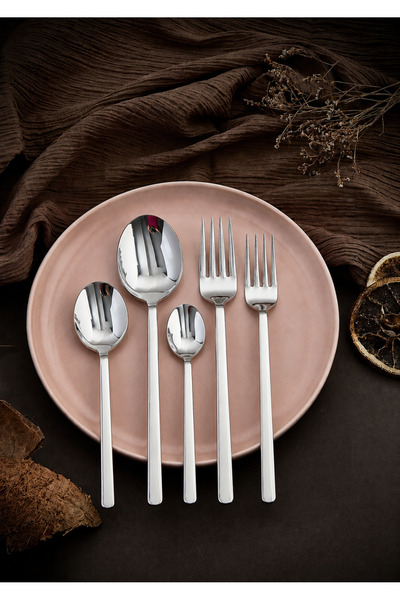 Seral Nova 60 Piece 18/10 Steel Cutlery Set