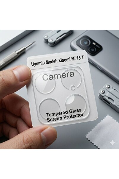 Noppax Mi 15 t Compatible Transparent Camera Lens Protector