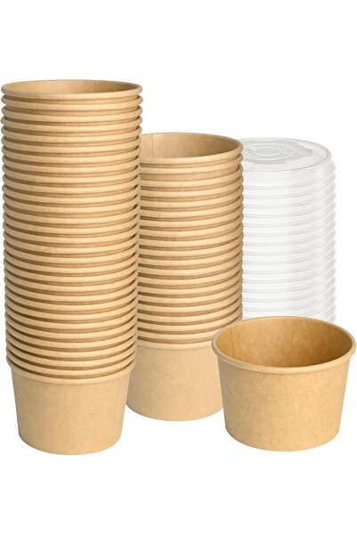 OKA 14oz Heavy Duty Paper Cups with Clear Lids, Leak-Resistant, Suitable for ...
