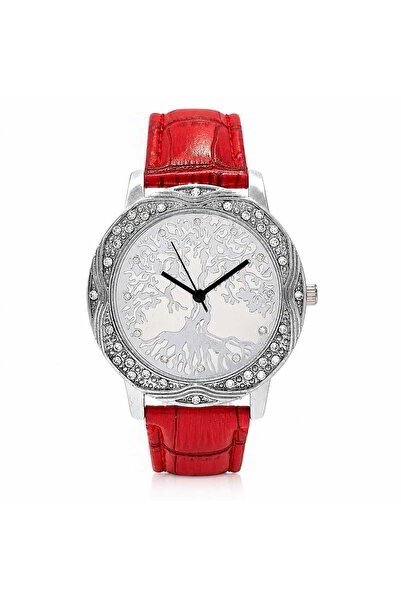 Watch Ceas pentru femei, Casual, Francesca di Geneva, Rosu, FF381