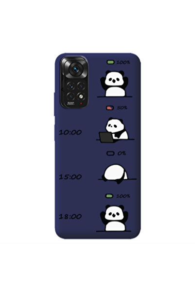 Other Xiaomi Redmi Note 11 4G My situation at work Dark blue Colored Silicone...