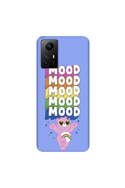 Other Xiaomi Redmi Note 12s Mood Light Purple Colored Silicone TPU Θήκη