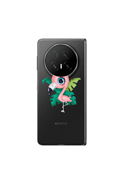 Other Honor Magic V5 Swan Transparent Silicone TPU Θήκη