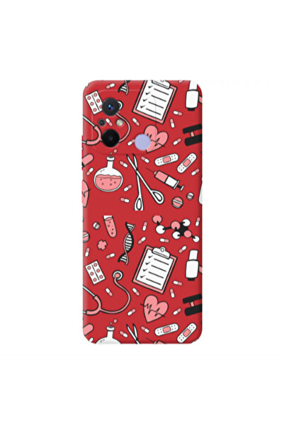 Other Xiaomi Redmi 12C Laboratory Red Colored Silicone TPU Θήκη