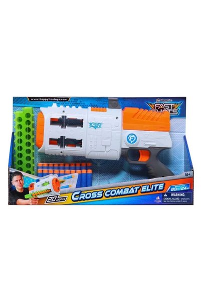 JUST TOYS Γρήγορες Εκτοξεύσεις Ελίτ Σταυροβολίας Με 20 Αφρώδη Βελάκια Και 2 Φ...