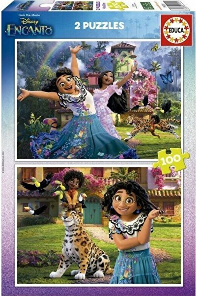 EDUCA Παζλ 2x100 τεμάχια Ενκάντο Disney (19201)