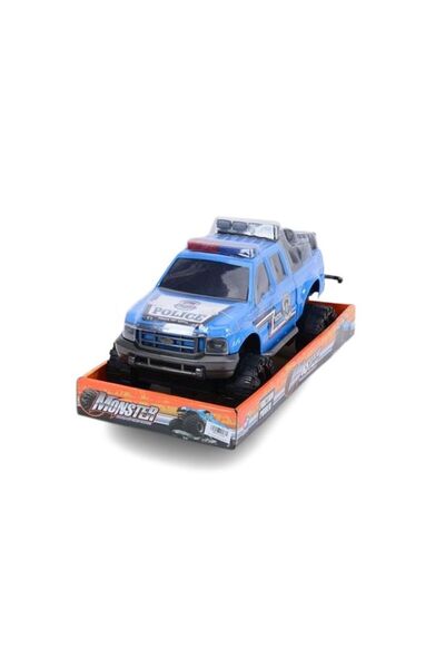 Blue Toys Αυτοκίνητο Αστυνομίας με Τριβή (MKK015828)