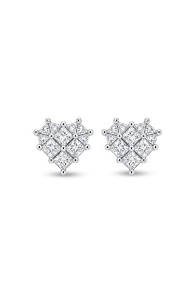 Charmist Steel Zircon Lovelle Earrings