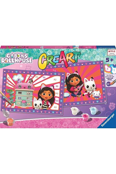 RAVENSBURGER Creart Junior Κουκλόσπιτο της Γκάμπι (23715)