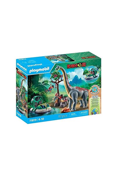 Playmobil Βραχιόσαυρος και Αεροκίνητο Σκάφος (71819)